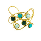 Bracciale pietre gocce - KLK