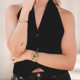 Bracciale pietre gocce - KLK