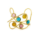 Bracciale pietre gocce - KLK