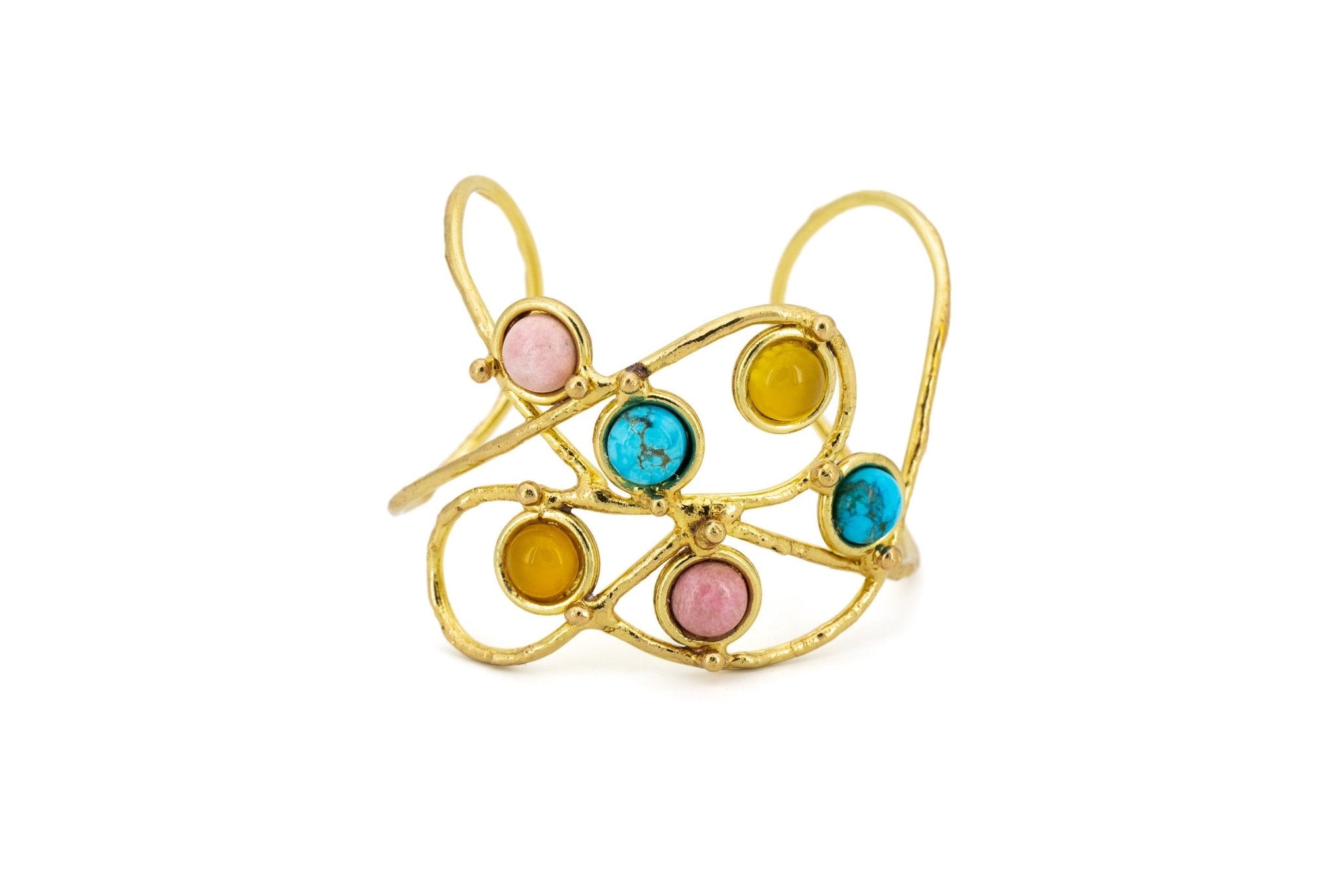 Bracciale pietre gocce - KLK