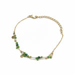 Bracciale pietrine doppio filo - KLK