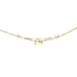 Bracciale pietrine e charms - KLK