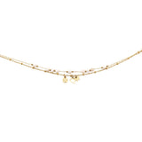 Bracciale pietrine e charms - KLK