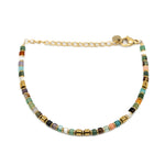 Bracciale pietrine e cilindri - KLK