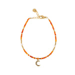 Bracciale pietrine e luna - KLK