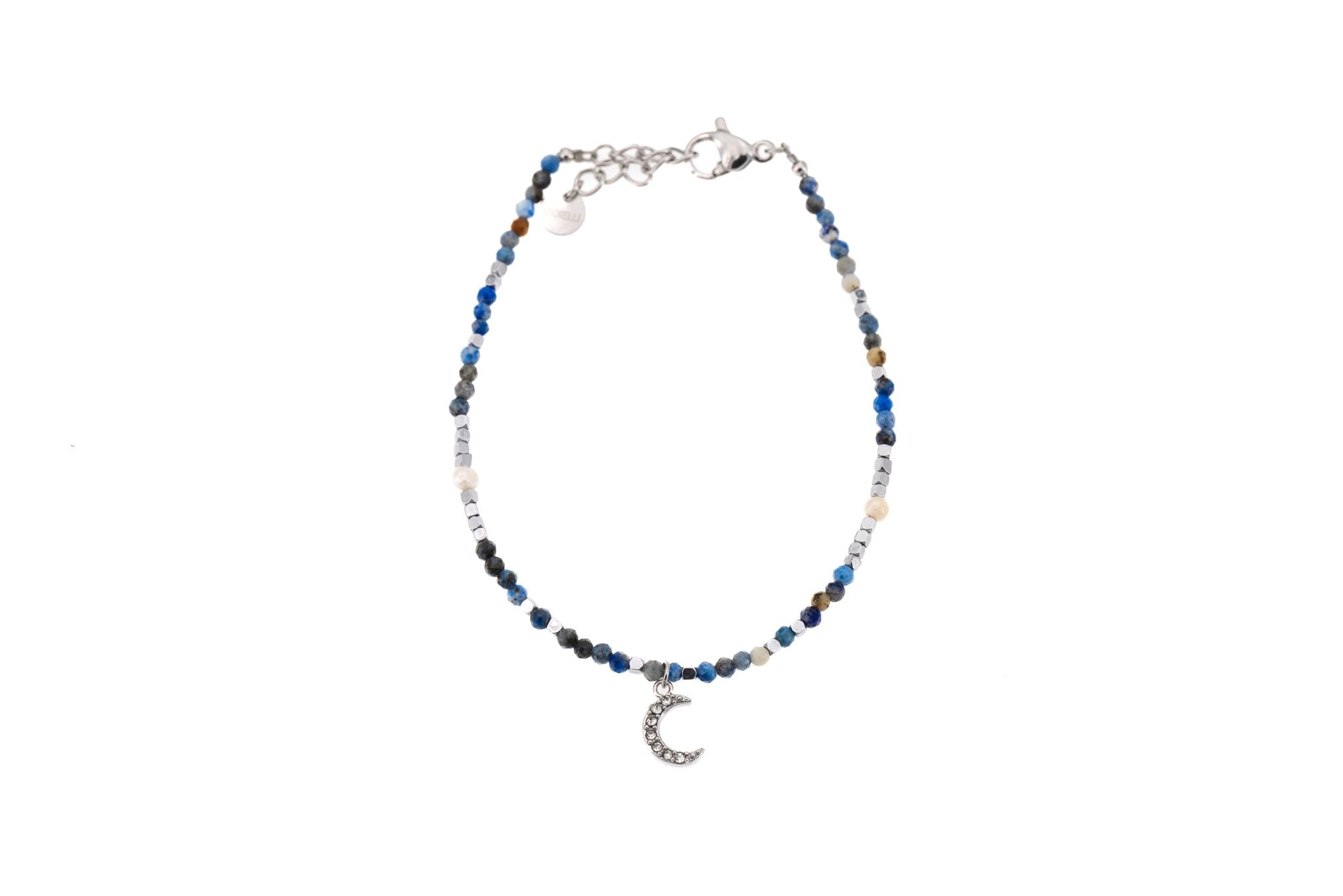 Bracciale pietrine e luna - KLK
