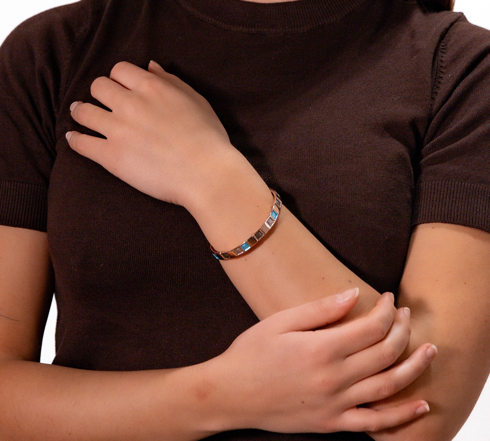 Bracciale quadratini - KLK