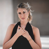 Bracciale quattro pietre - KLK