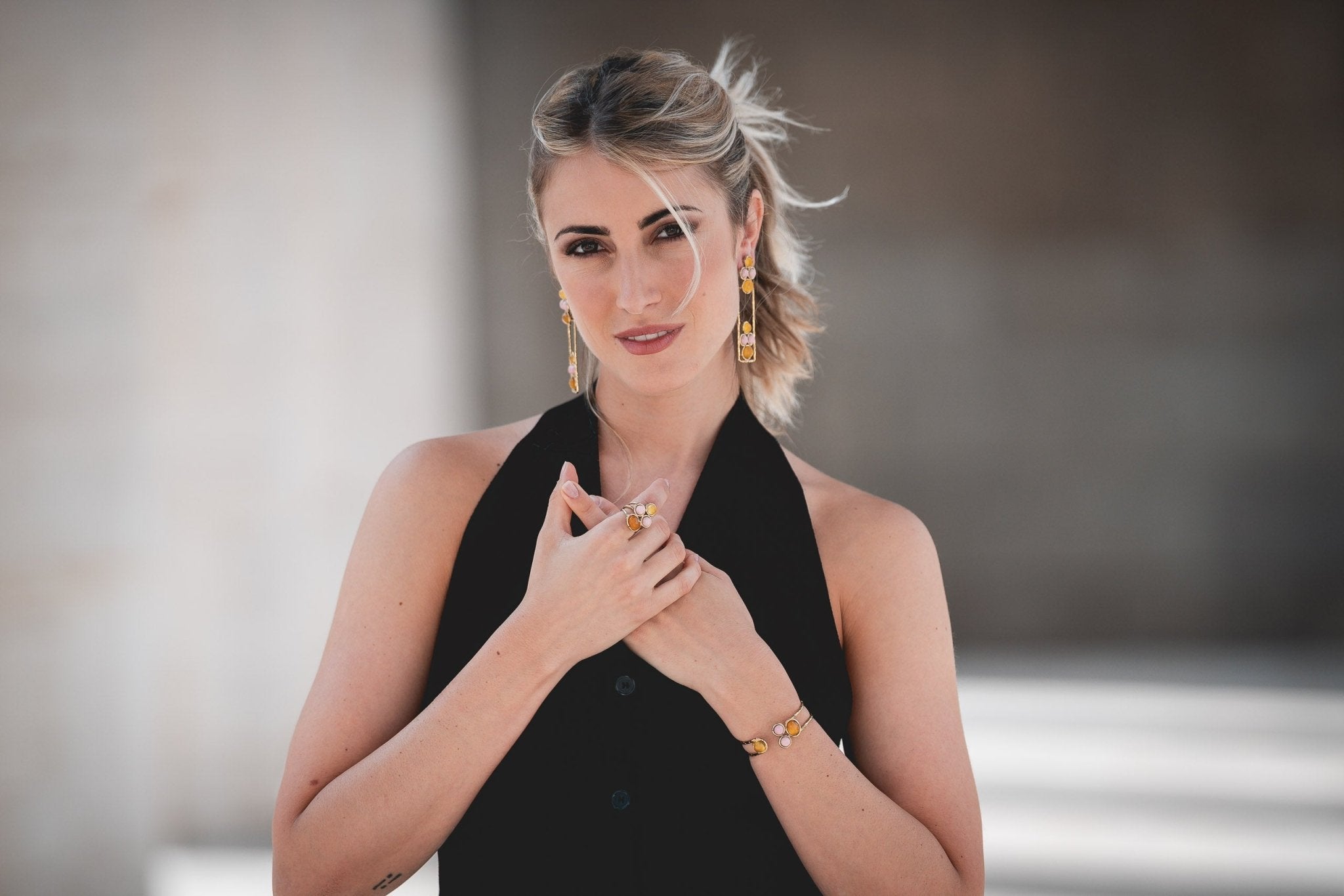 Bracciale quattro pietre - KLK