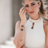 Bracciale tre geode - KLK