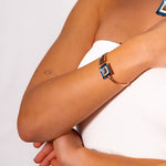 Bracciale tre quadrati - KLK