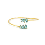 Bracciale triangolini cristalli - KLK