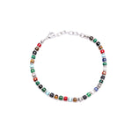 Bracciale tubini pietre mix - KLK
