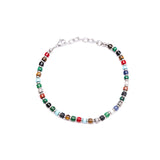Bracciale tubini pietre mix - KLK