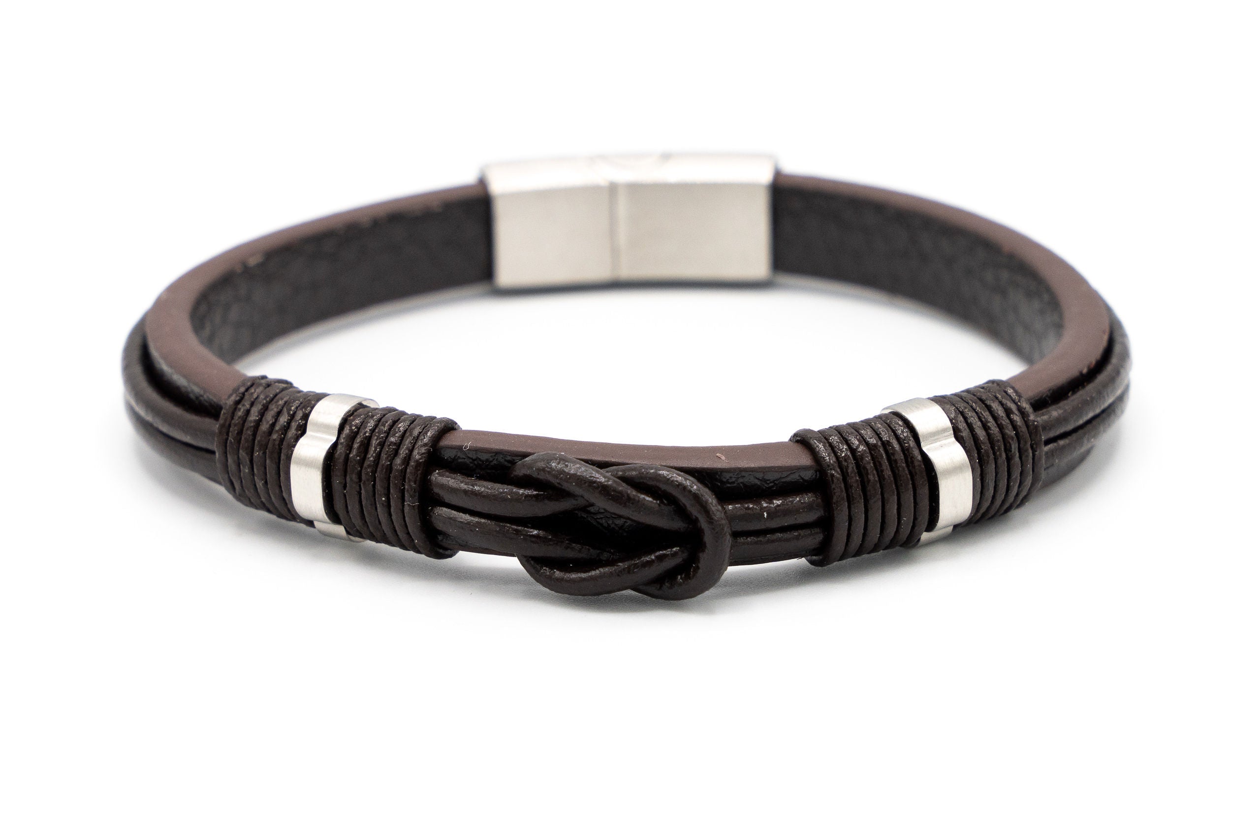 Bracciale uomo con nodino - KLK