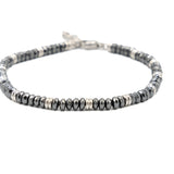 Bracciale uomo ematite - KLK