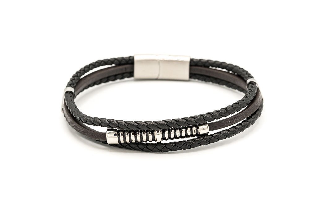 Bracciale uomo tre fili - KLK