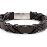 Bracciale uomo treccia alta - KLK