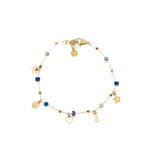 Cavigliera pietrine e ciondolini - KLK