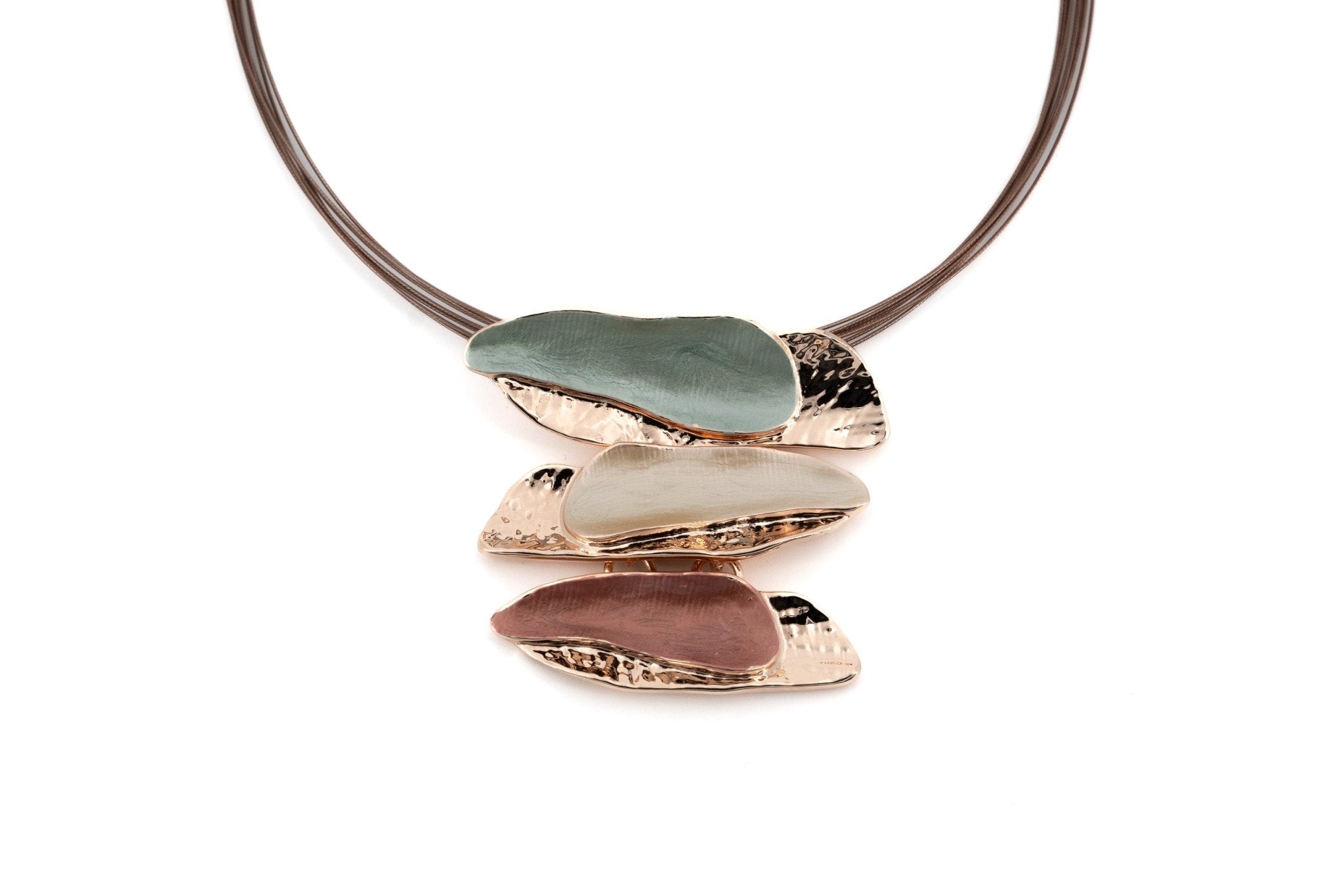 Collana barrette irregolari - KLK