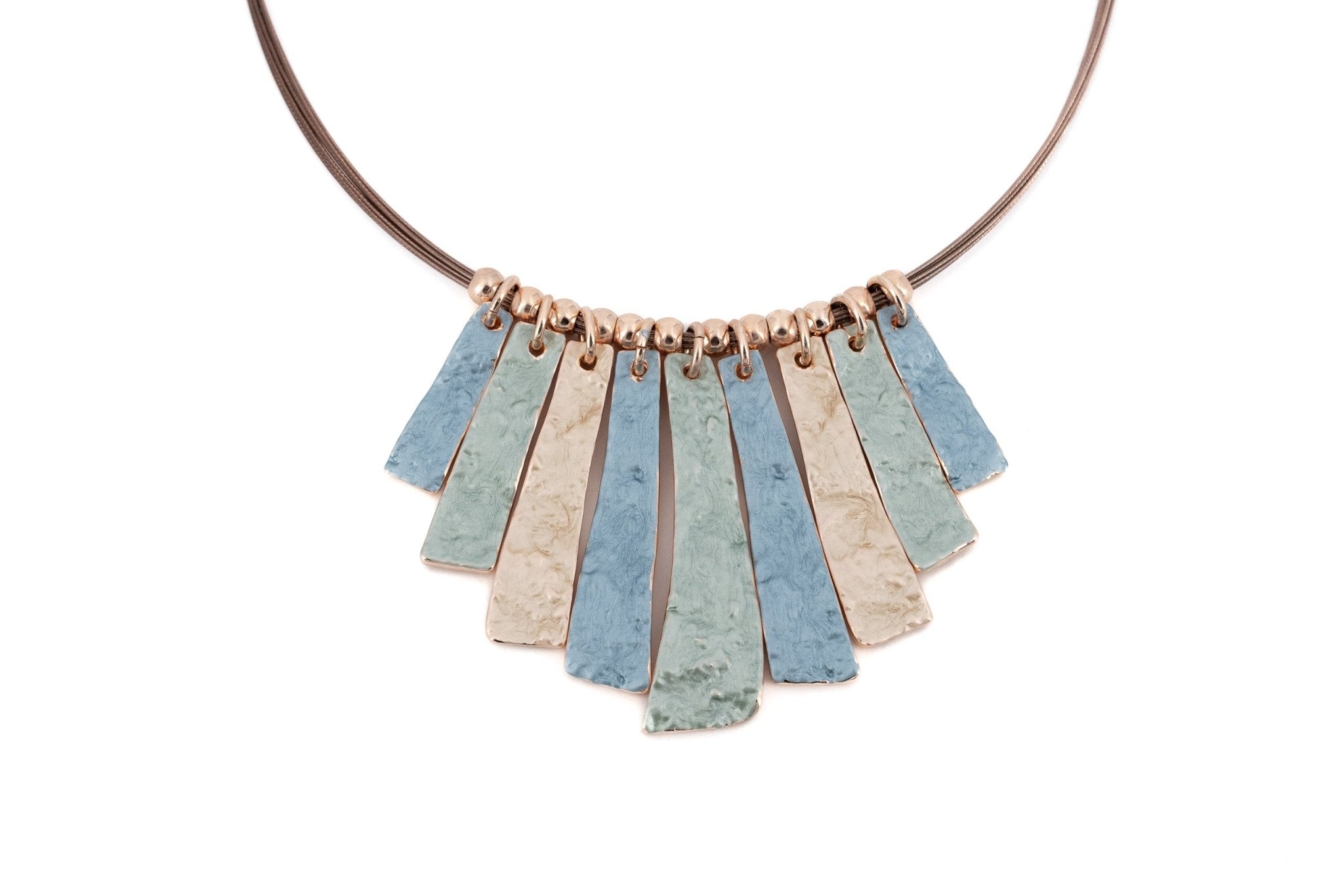 Collana barrette pendenti - KLK