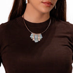 Collana barrette pendenti - KLK