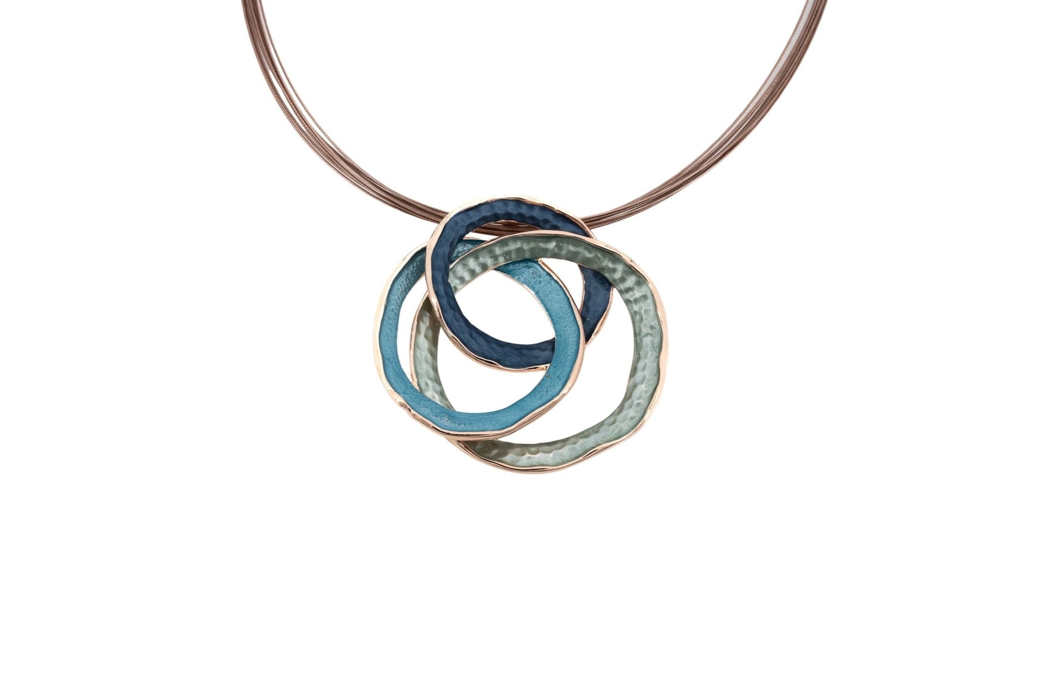 Collana cerchi intersecati - KLK