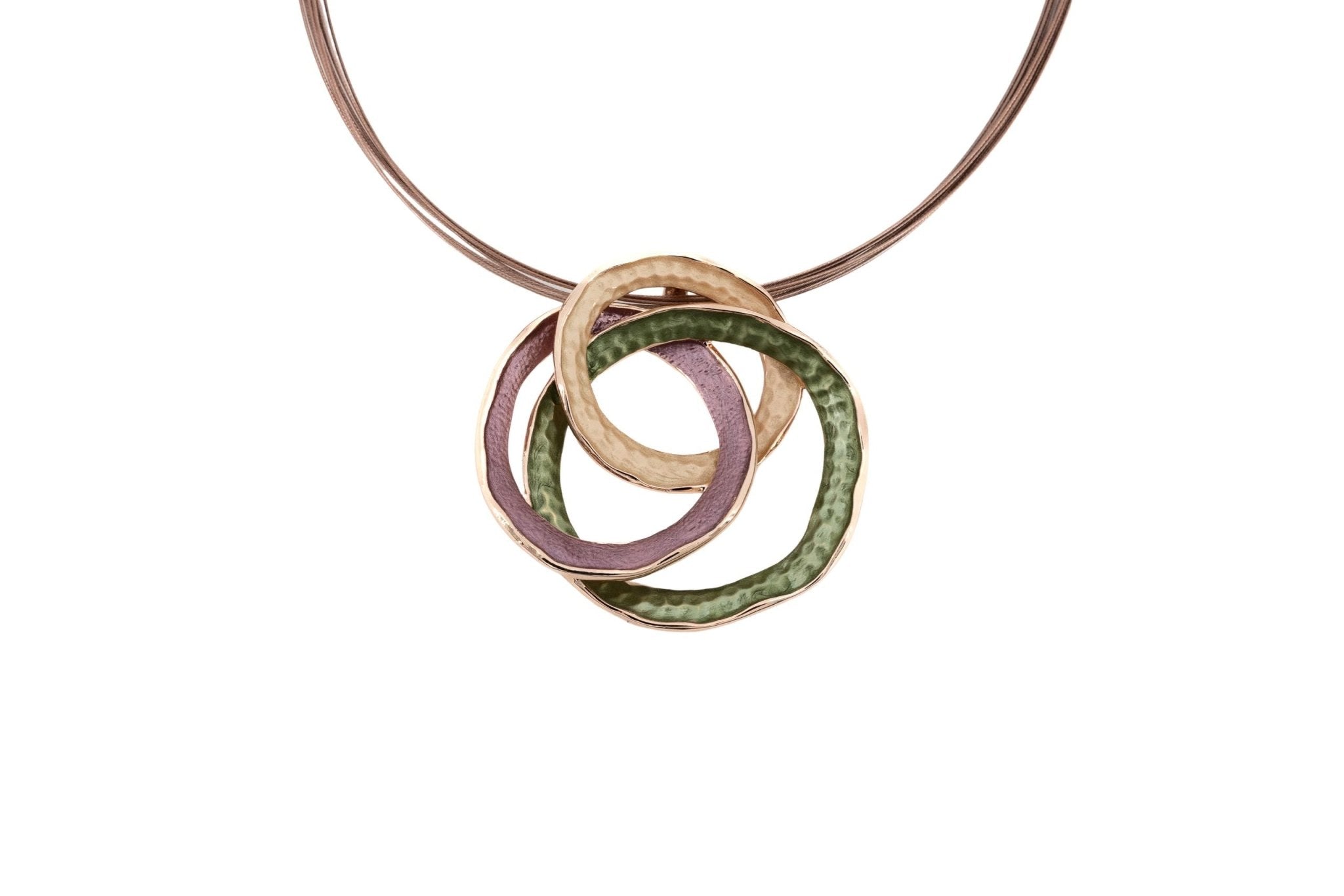 Collana cerchi intersecati - KLK