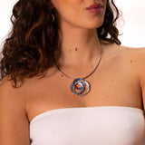 Collana cerchi intersecati - KLK