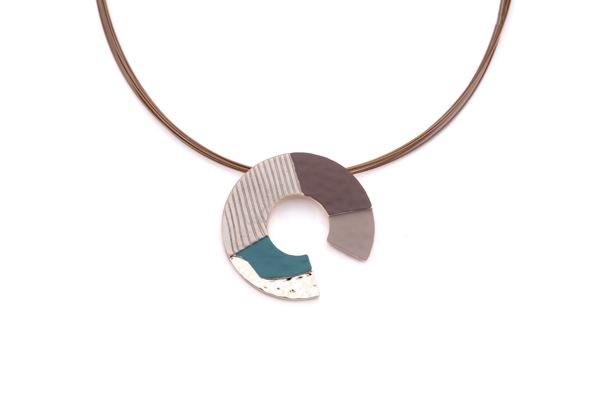 Collana cerchio aperto - KLK