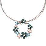 Collana cerchio fiorellini - KLK