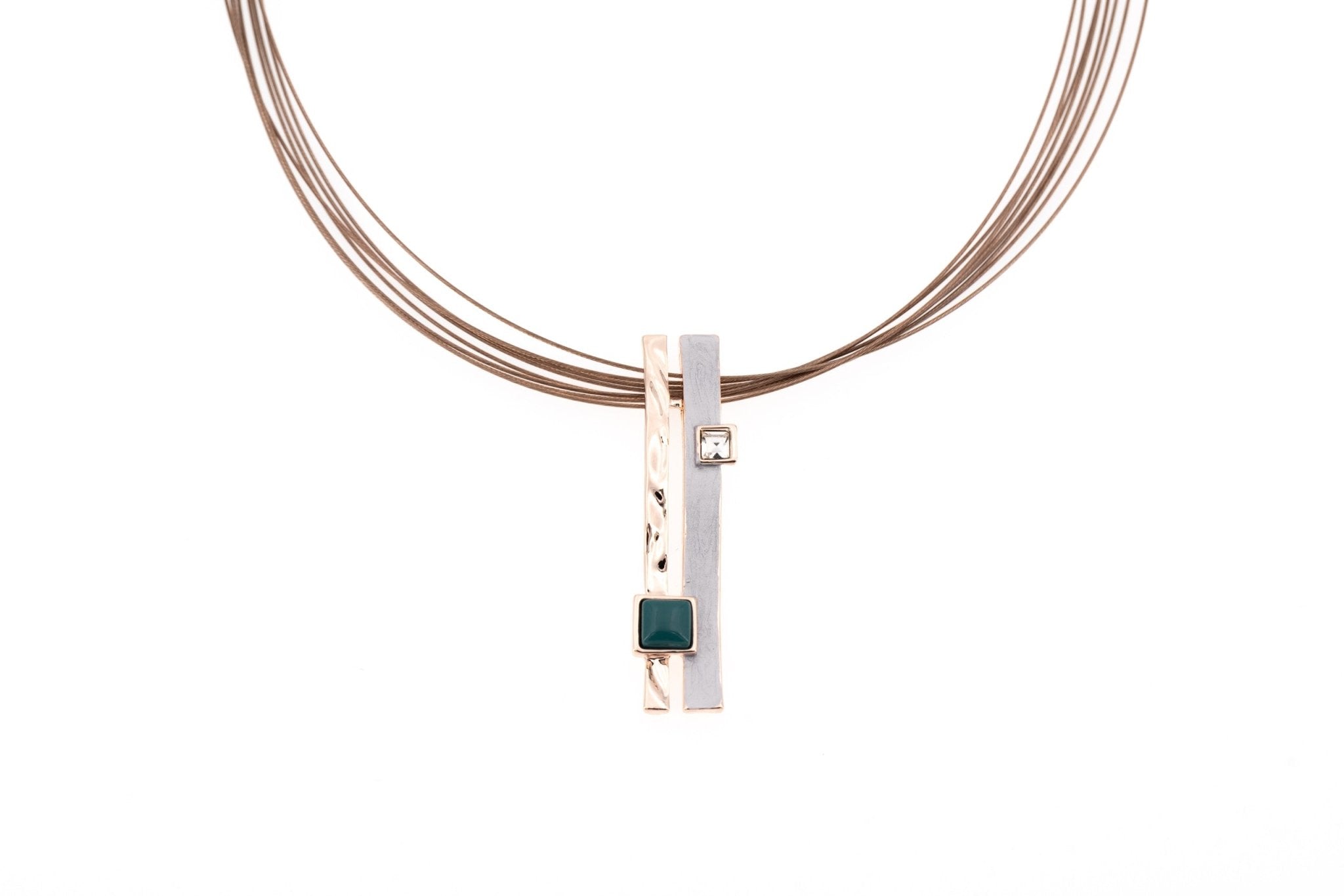 Collana doppia barretta - KLK