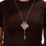 Collana doppio fiore - KLK