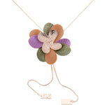 Collana doppio fiore - KLK