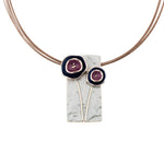 Collana due fiori - KLK