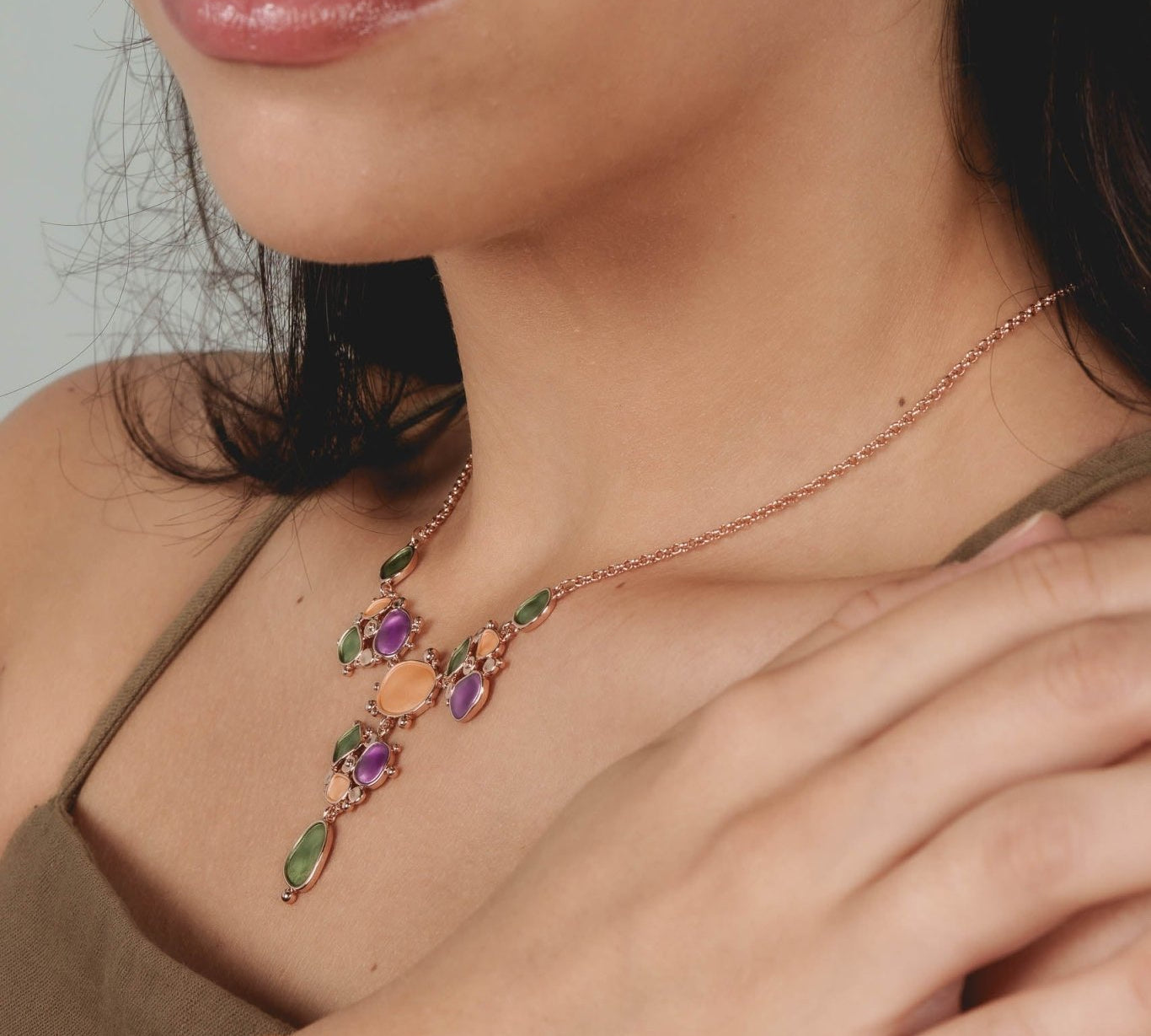 Collana formine a y - KLK