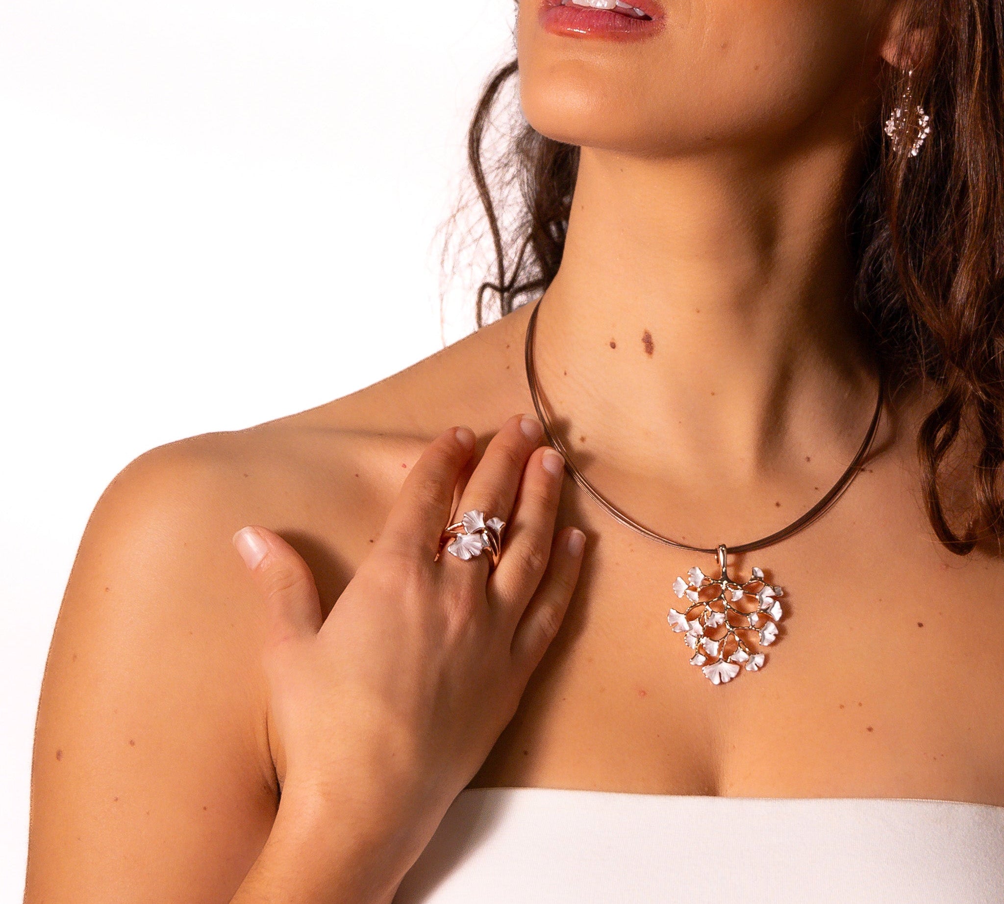 Collana ginkgo - KLK