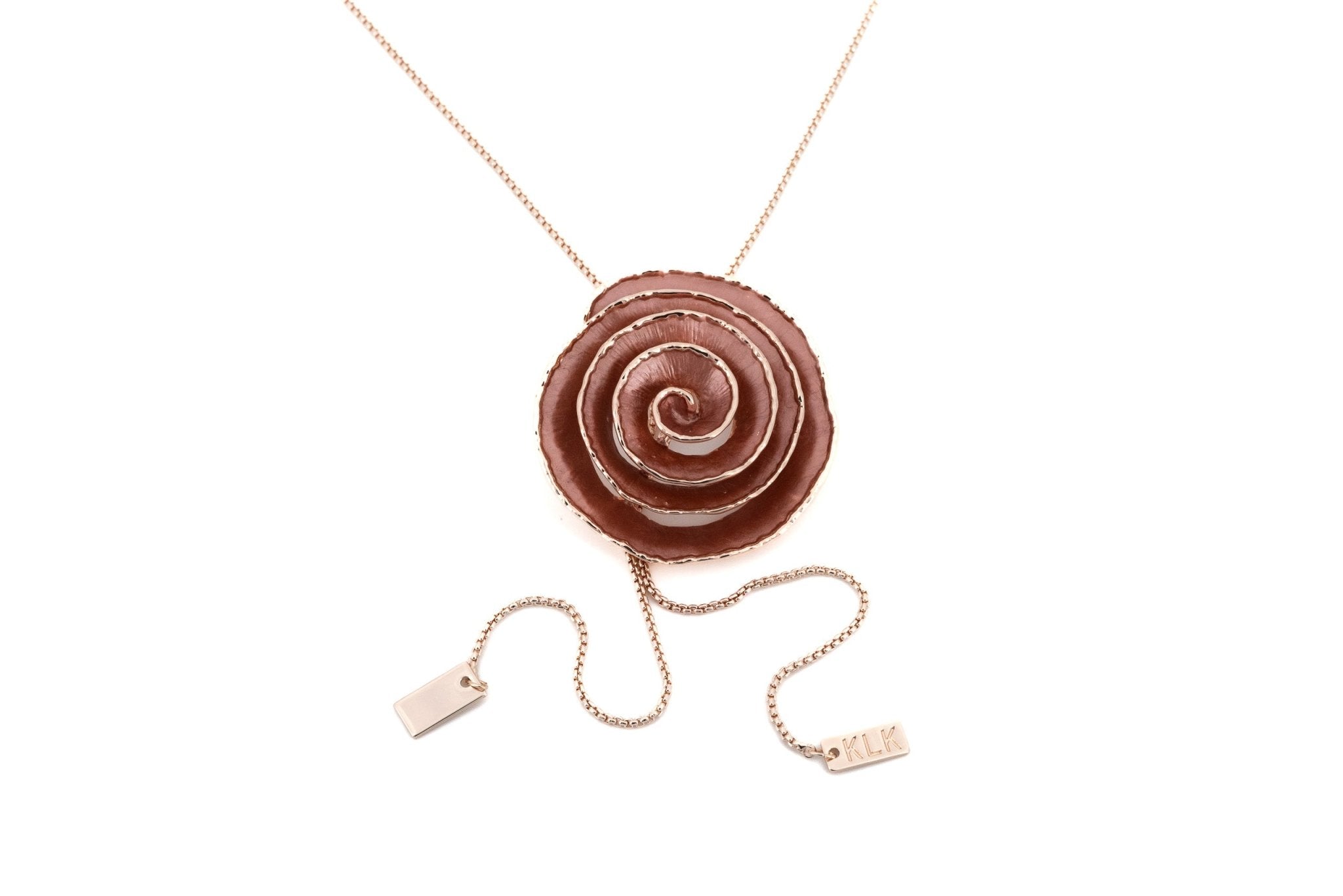 Collana lunga chiocciola - KLK