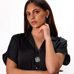 Collana lunga chiocciola spirale - KLK