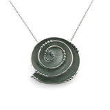 Collana lunga chiocciola spirale - KLK