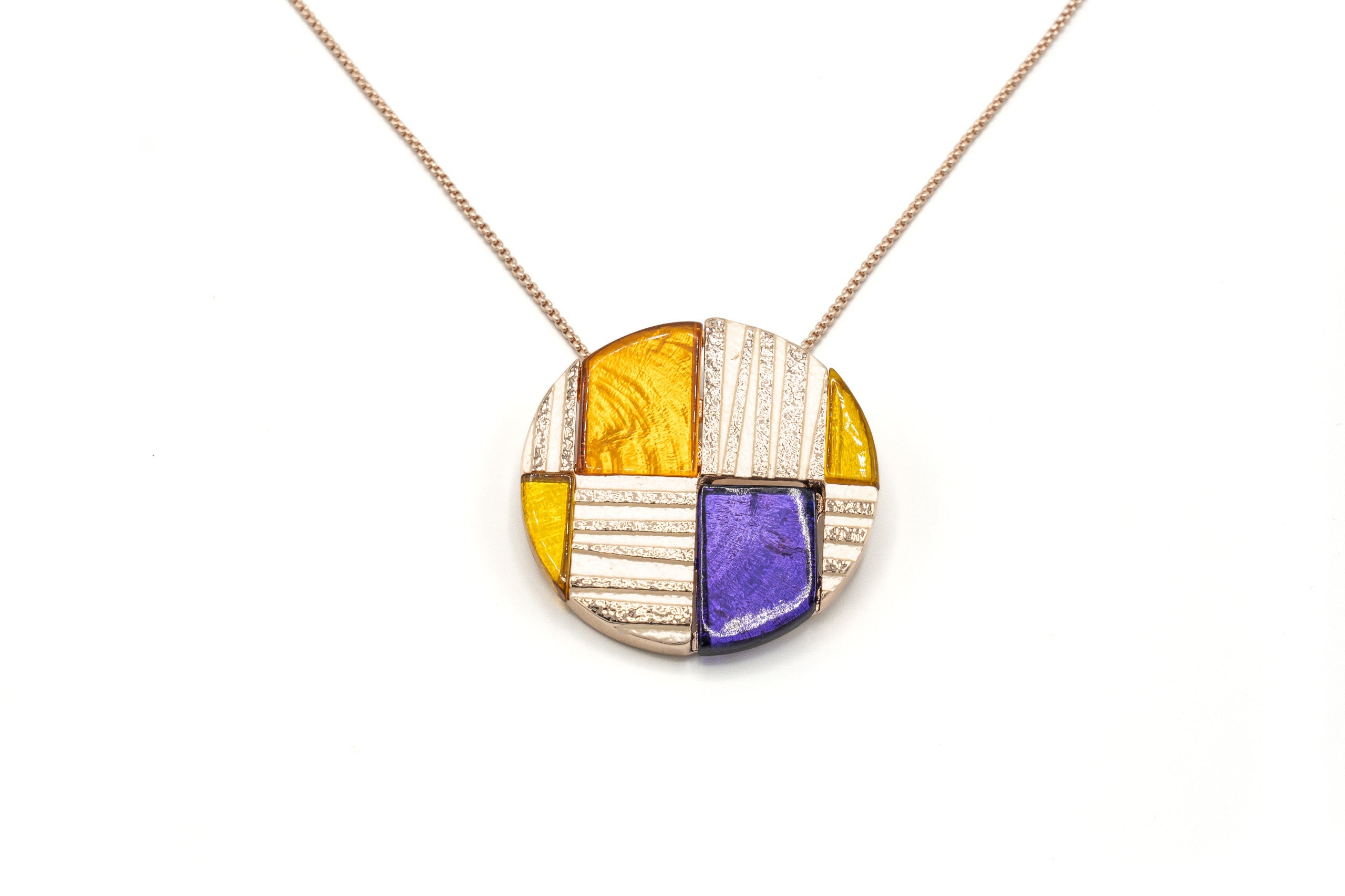 Collana lunga cubismo - KLK