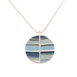 Collana lunga multi fasce - KLK