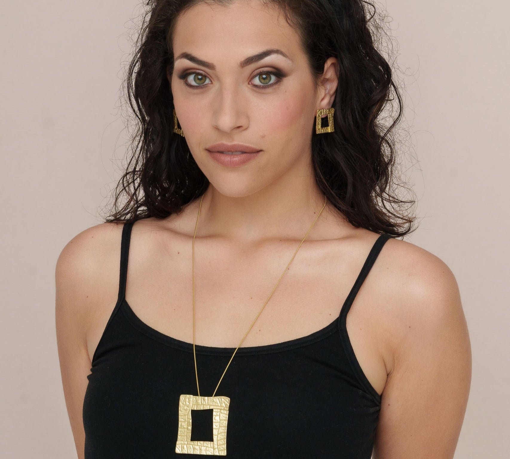 Collana lunga quadrato - KLK