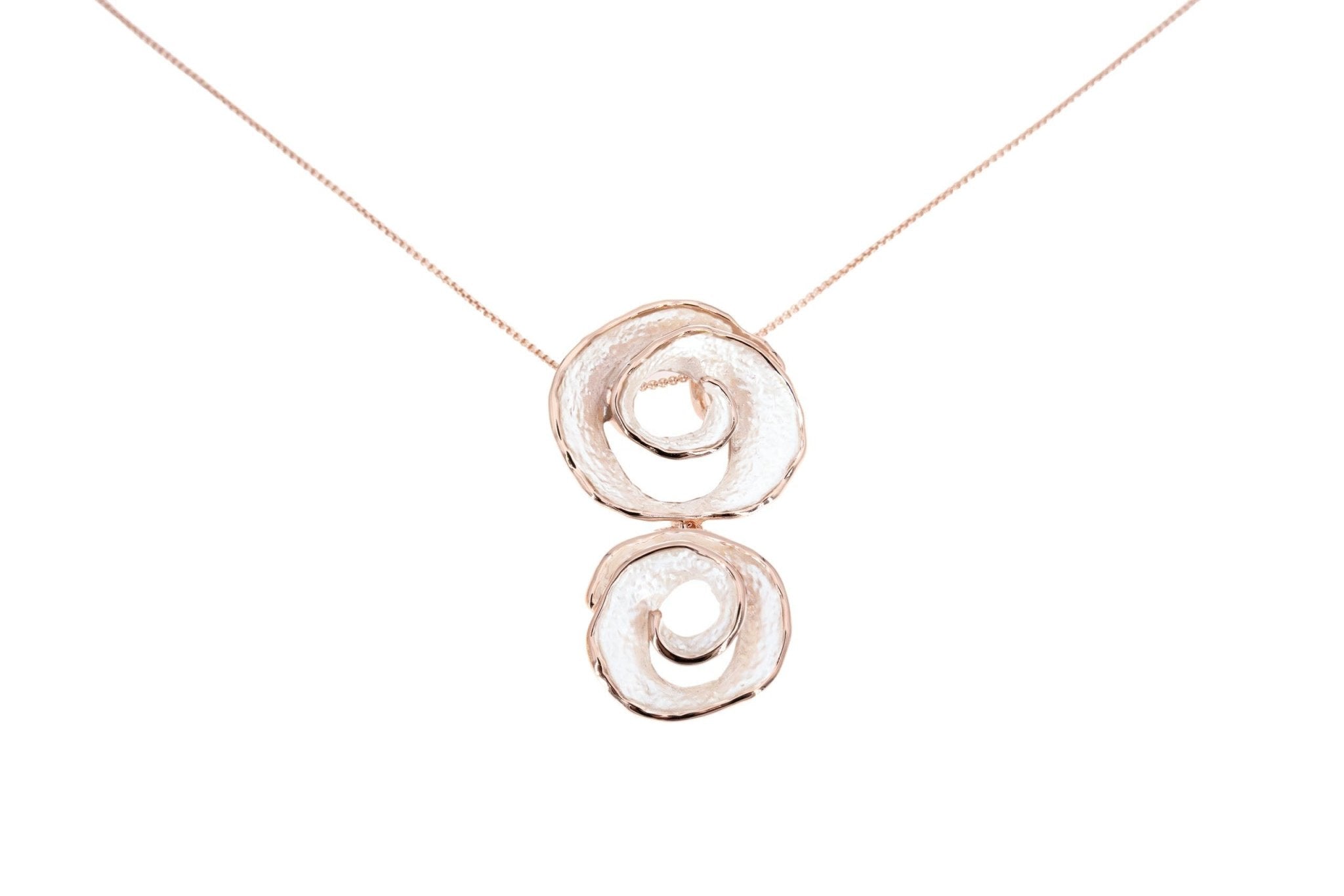 Collana lunga spirali - KLK