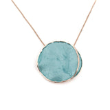 Collana lunga tondo fessura - KLK