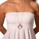 Collana lunga tre cerchi - KLK