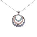 Collana lunga tre cerchi - KLK