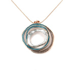 Collana lunga tre cerchi - KLK