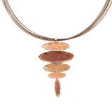 Collana ovali trasparenti - KLK