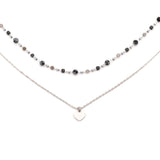 Collana pietrine e cuore - KLK